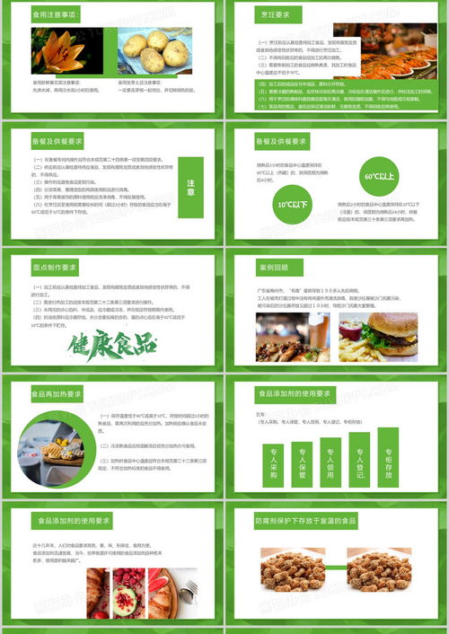 輕法式小清新餐飲服務食品安全操作規(guī)范 熊貓辦公護航餐飲管理